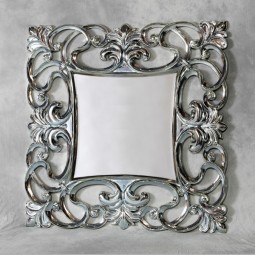Large silver metal plated square ornate baroque mirror 55664 p resized.jpg