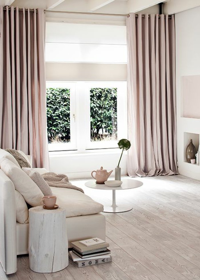 Rosa moderne gardinen fuer wohnzimmer elegantes interieur.jpg