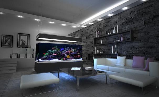 Aquarium designs wohnzimmer schwarz weisse einrichtung.jpg