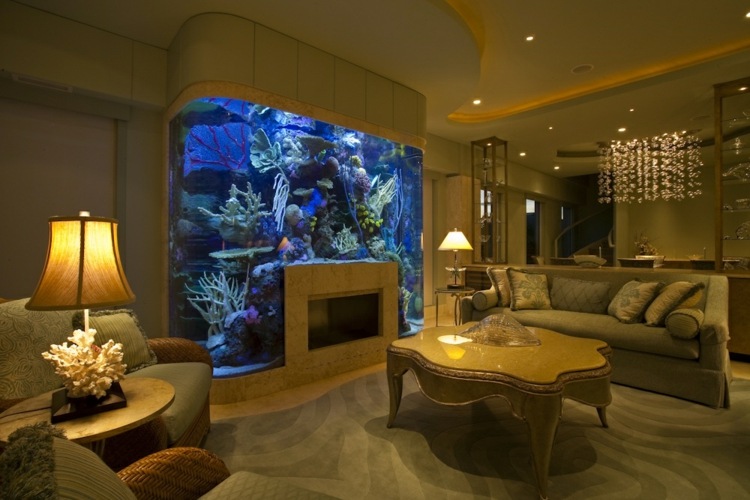 Aquarium ideen abgerundet design kamin idee korallen wohnzimmer.jpg