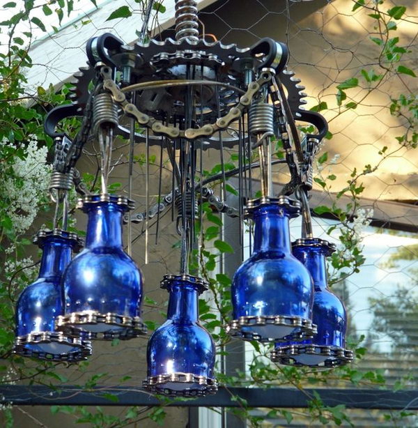 20 wine bottle chandelier ideas.jpg