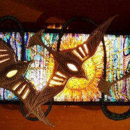 Mosaic light box sculpture.jpg