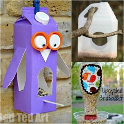 3 bird feeders to make with recycled materials.jpg