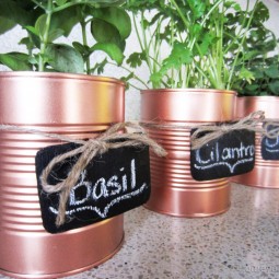 Copper tin can planters and chalkboard tags 1024x768.jpg