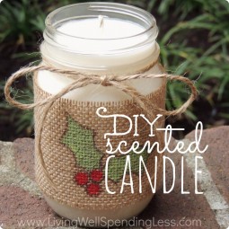 Great step by step tutorial for making your own scented candles these are so easy to make and smell so much better than expensive store bought candles great gift idea 1024x1024.jpg