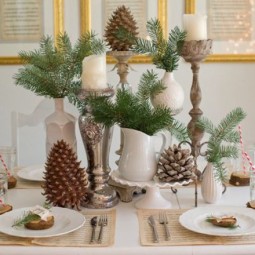 Holiday decoration centerpieces natural christmas table decor.jpg