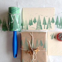 Make holiday cards and gift wrap using diy stamps.jpg