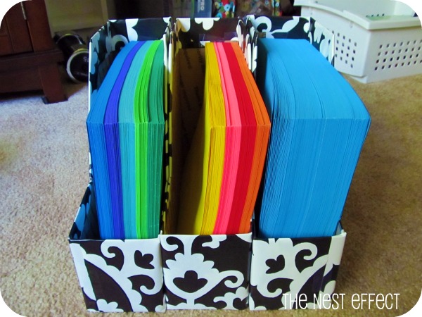 Organize special papers tissues and gift bags.jpg