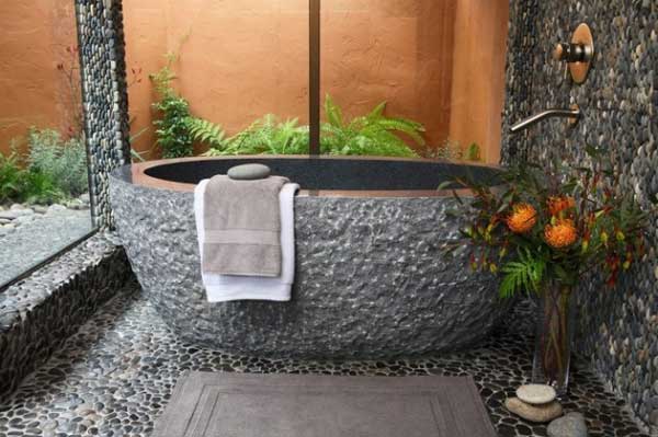 22 natural stone bathtubs emphasizing their spatialities homesthetics cool bathrooms 4.jpg