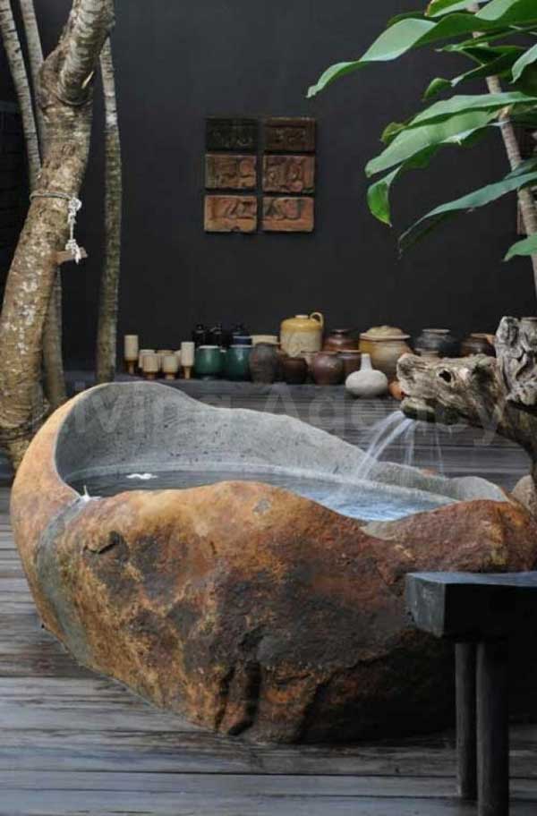 22 natural stone bathtubs emphasizing their spatialities homesthetics cool bathrooms 6.jpg