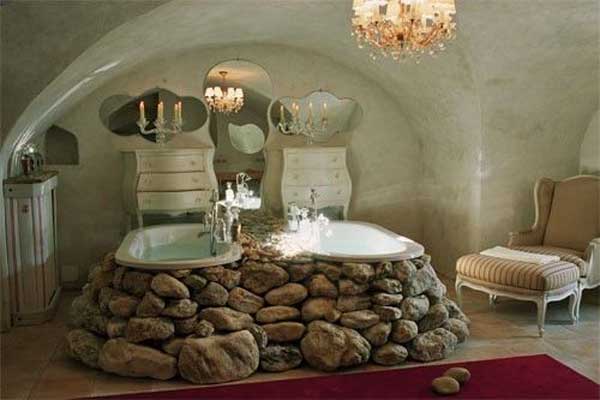 22 natural stone bathtubs emphasizing their spatialities homesthetics cool bathrooms 8.jpg
