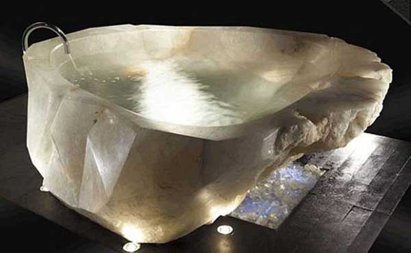 22 natural stone bathtubs emphasizing their spatialities homesthetics cool bathrooms 9.jpg