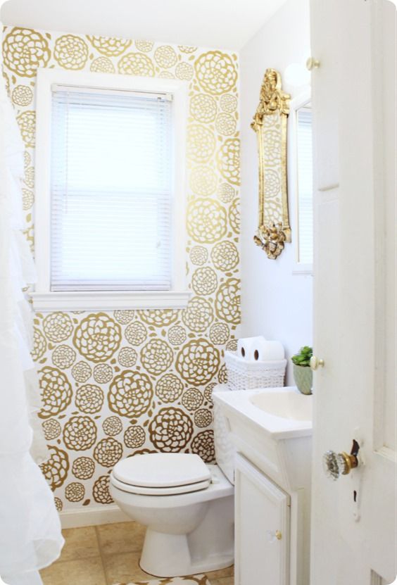 Diy projects to make your rental home look more expensive decal wallpaper.jpg