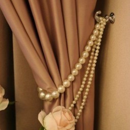 Diy projects to make your rental home look more expensive pearl tie back.jpg