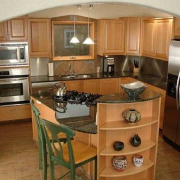 Small kitchen design solutions and small apartment kitchen design by way of existing terrific environment in your home kitchen utilizing an incredible design 21 654x491.jpg