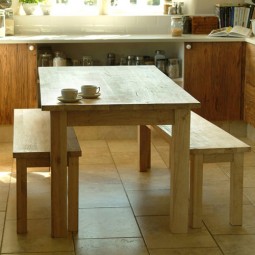 Tables with benches for kitchens impressive with picture of tables with property in ideas.jpg