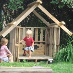 16 16 creative kids wooden playhouses designs for your yard 7 1.jpg
