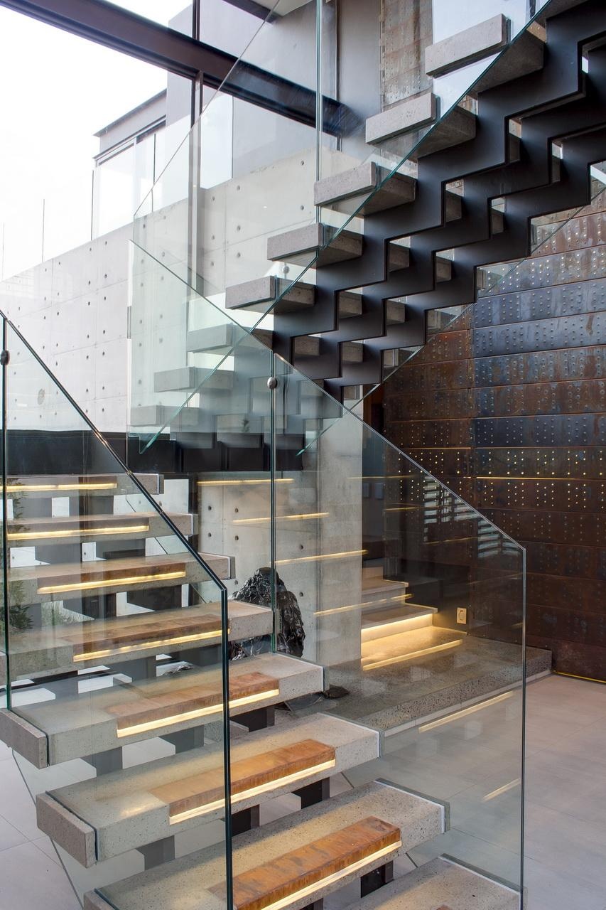 17 staircase designs interesting geometric details.jpg