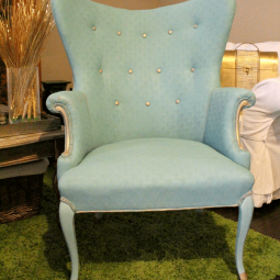 Annie sloan provence chair with gold accents from fresh idea studio.png