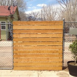 Dressed up chain link fence.jpg