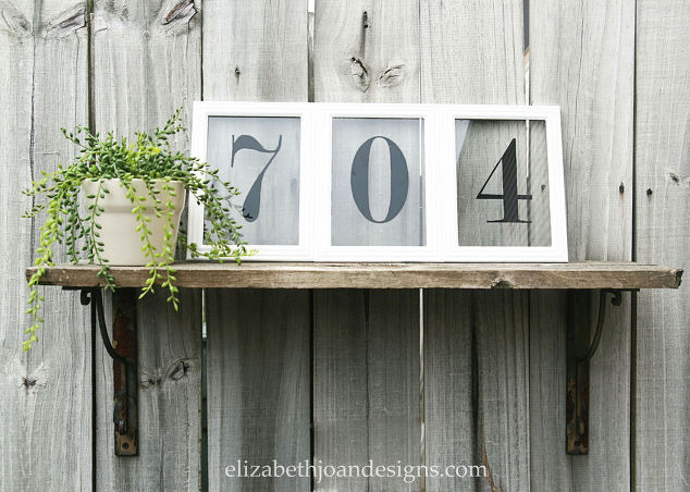 Make your own picture frame house numbers.jpg