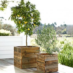 Wood box outdoor planters.jpg