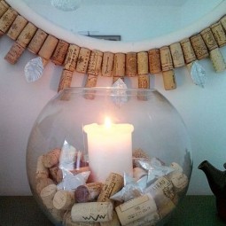 Diy wine cork mirror frame crafts home decor repurposing upcycling 1.jpg
