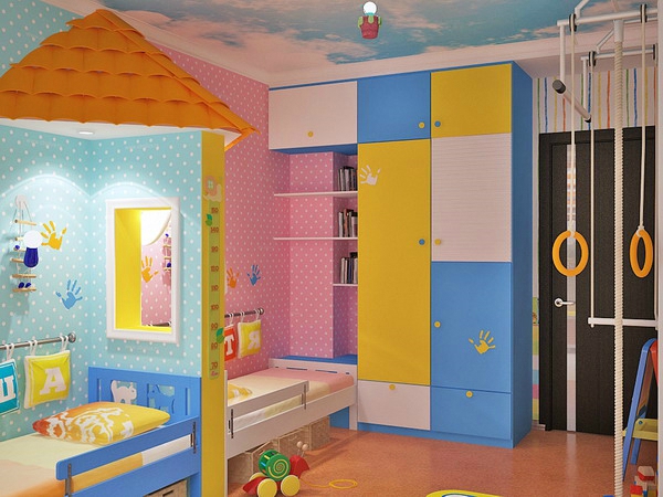 Kinderzimmer komplett mit bunten haendeabdrucken.jpg