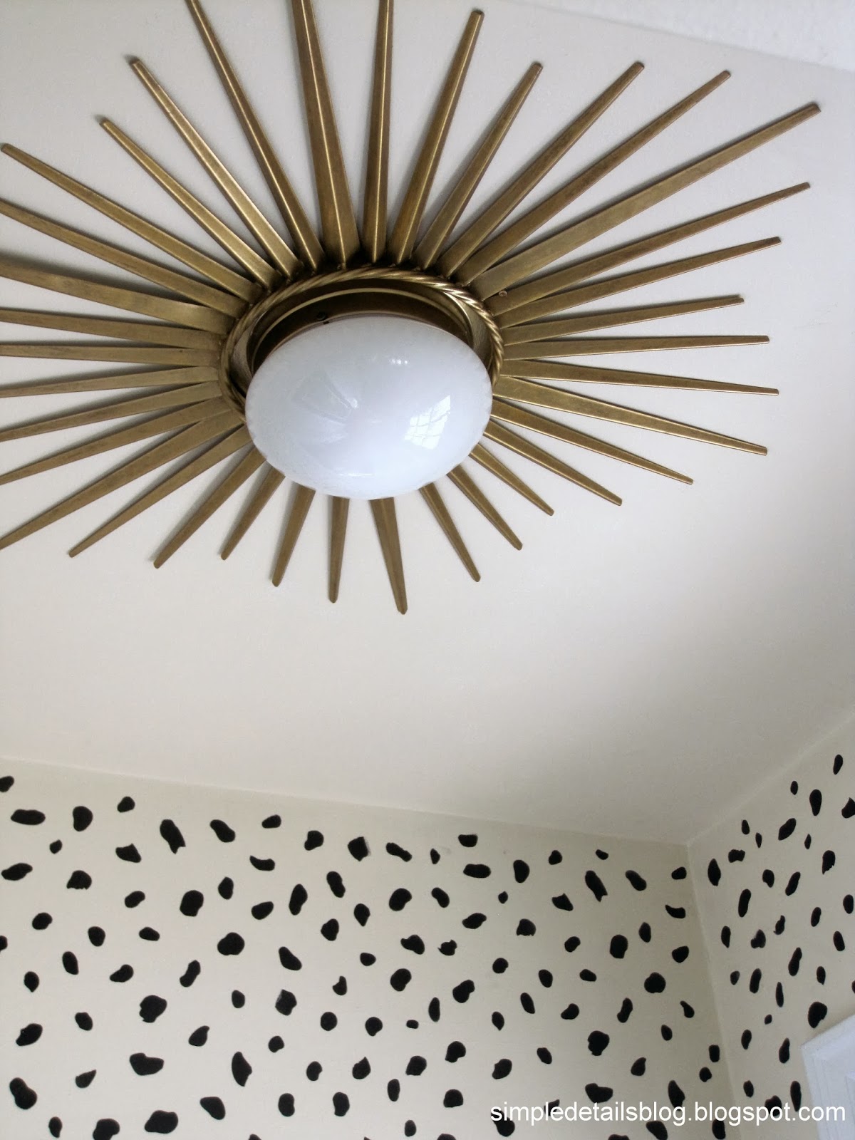 Turn your boring light fixture into a bold statement piece.jpg
