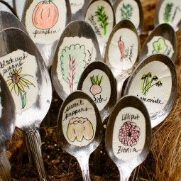 Garden markers made out of spoons.jpg