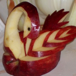 Salad decoration apple swan 2.jpg