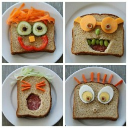 Sandwiches lustige gesichter kindergeburtstagsparty.jpg