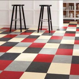 Schoen kuechenboden fliesen aus linoleum mit mehrfarben muster fuer moderne haus interieur kueche dekoration ideen.jpg