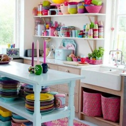 17 colorful kitchens that would cheer up any home homesthetics.net 18.jpg