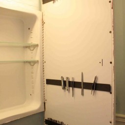 Attach a magnetic strip to the inside of your medicine cabinet door.jpg