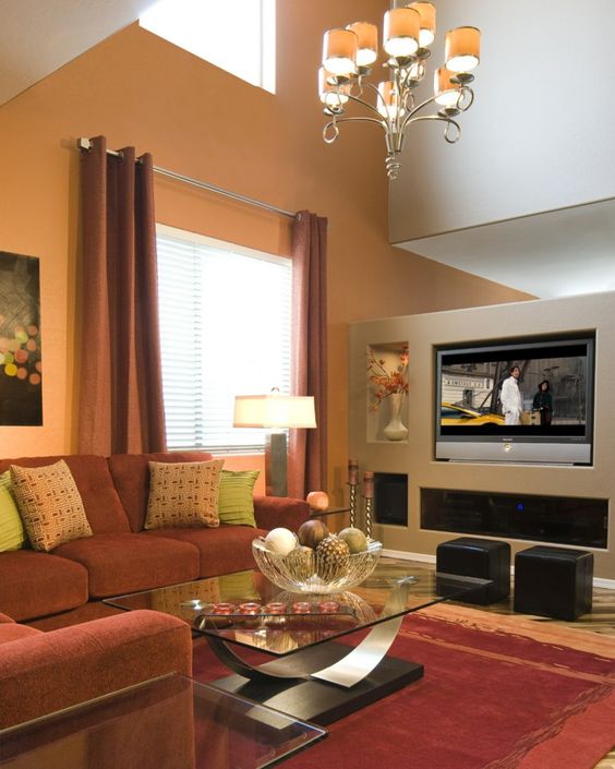 Modern orange living room.jpg