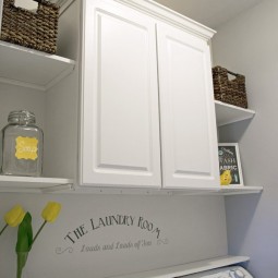 Craving some creativity laundry room cabinet and shelves.jpg