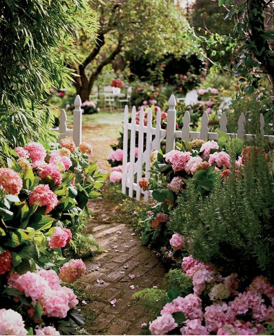 Beautiful Garden Entrance