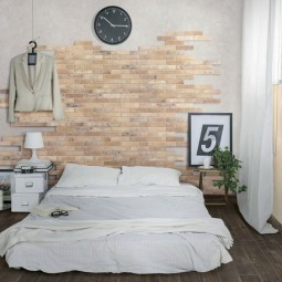 Kreative wohnideen wandgestaltung schlafzimmer feinsteinzeug backsteinoptik bristol ceramica rondine.jpg