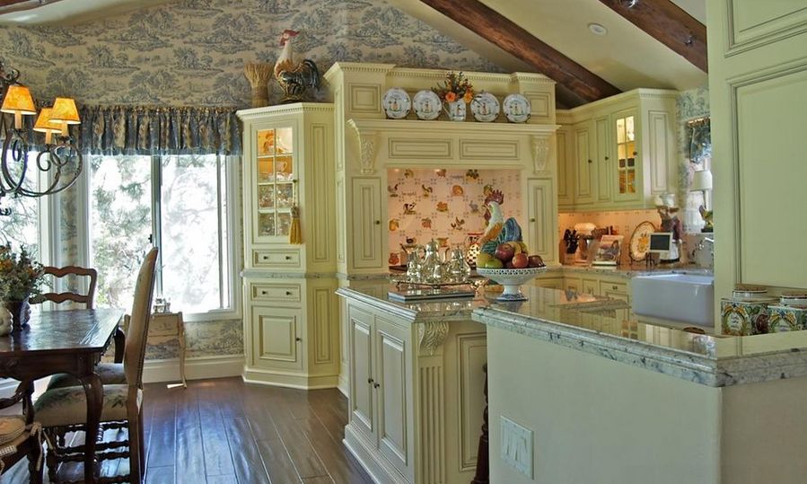 Soft pale colors for a french country kitchen.jpg