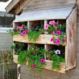 06 repurpose old items for a fresh new look vertical gardens homebnc.jpg