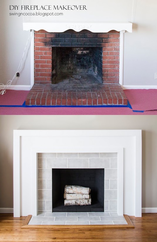 23. give your fireplace a facelift 27 easy remodeling projects that will completely transform your home.jpg