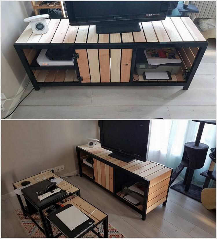 Wood pallet media table with storage.jpg