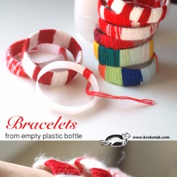 Bracelets from empty plastic bottles.jpg