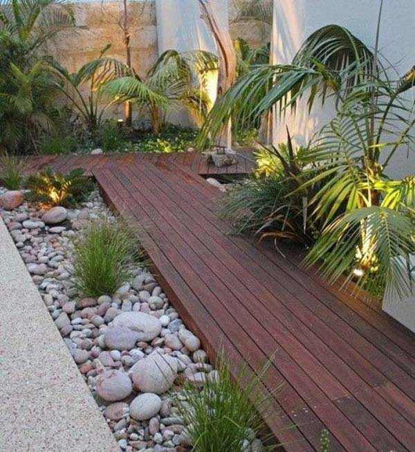Decorate outdoor space with wooden tiles 2.jpg