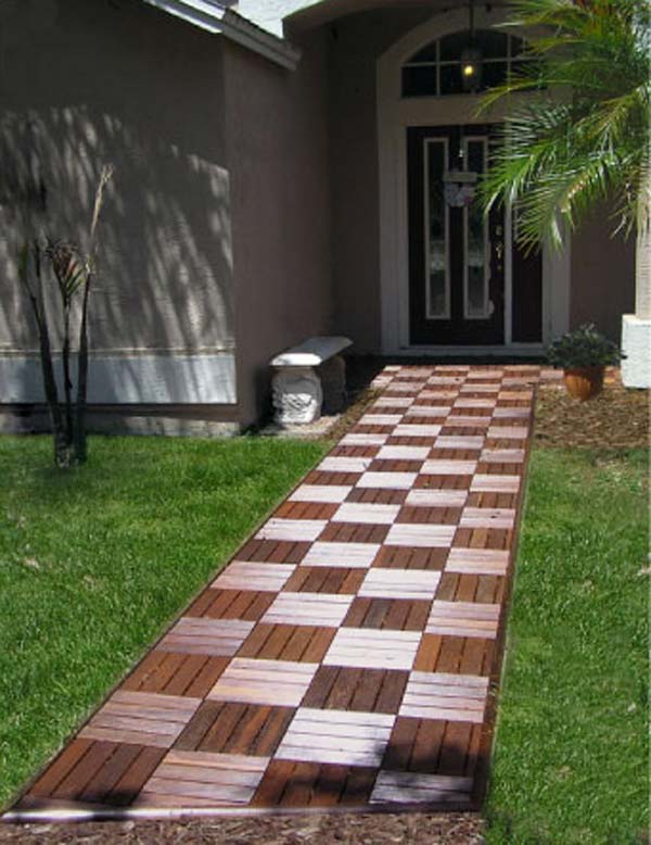 Decorate outdoor space with wooden tiles 4.jpg