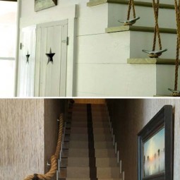 Need ideas to decorate staircase space 1.jpg