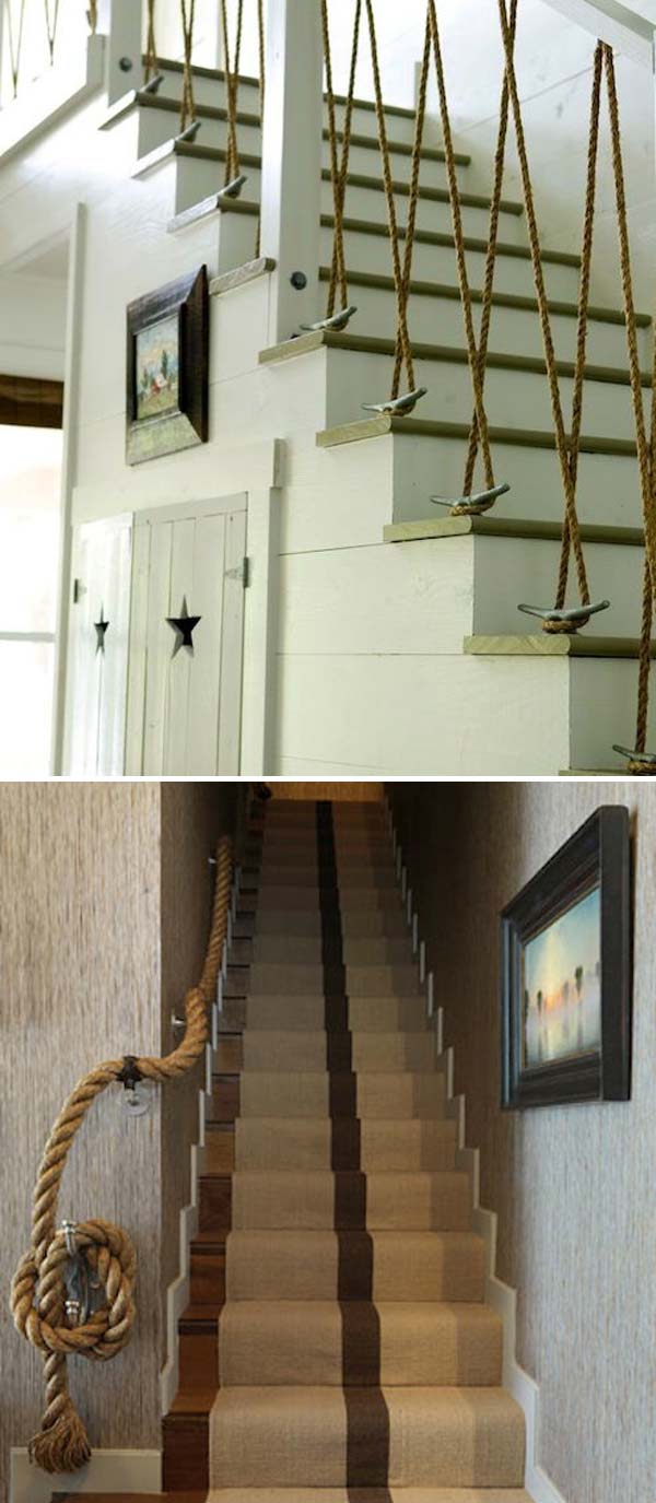 Need ideas to decorate staircase space 1.jpg