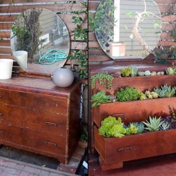 Repurpose an old dresser into succulent planter.jpg