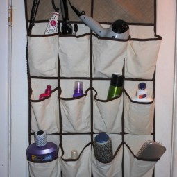 Use shoe organizer to store hair accessories.jpg